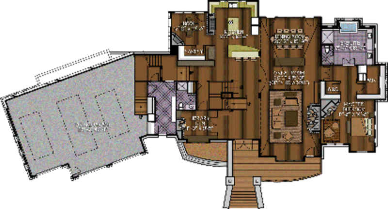 Living space: 3,386 sq. ft. |  3-Car garage 1,382 sq. ft.